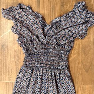 Max Studio Retro-Style Jumpsuit